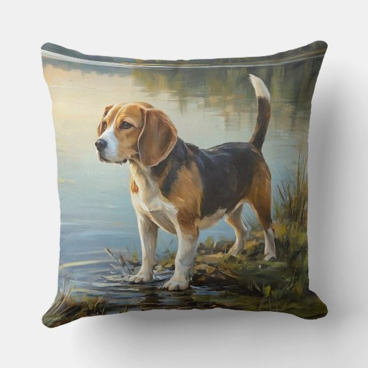 Beagle クッション (裏面)