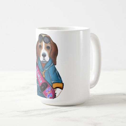 BEAGLE コーヒーマグカップ (正面右)