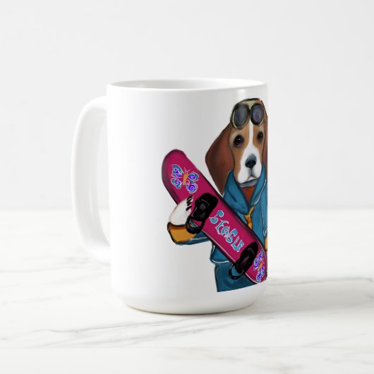 BEAGLE コーヒーマグカップ (正面左)