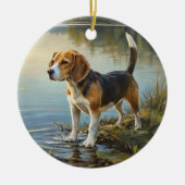 Beagle セラミックオーナメント (正面)