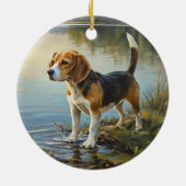 Beagle セラミックオーナメント (裏面)