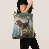 Beagle トートバッグ (クローズアップ)