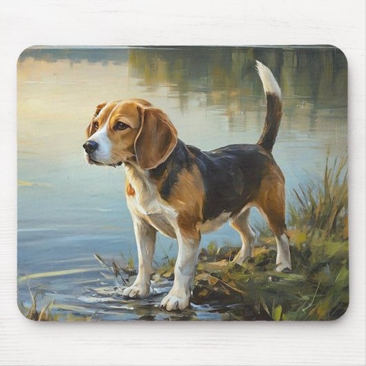 Beagle マウスパッド (正面)
