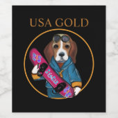 BEAGLE ワインラベル (シングルラベル)