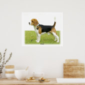 Beagle 9J27D-02 ポスター (キッチン)