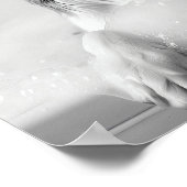 Beagle Bath Wall Art, Dog and Rubber Duck, Beagle  ポスター (角)