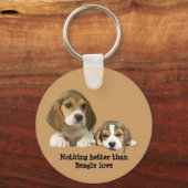 Beagle Buddies Keychain キーホルダー (正面)