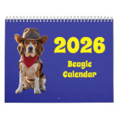 Beagle Calendar カレンダー (カバー)