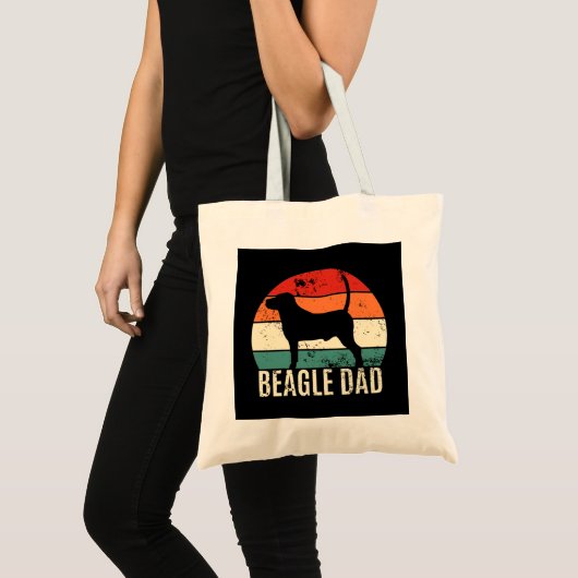 Beagle Dad トートバッグ (正面(商品))