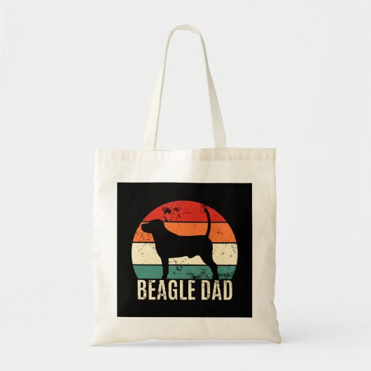 Beagle Dad トートバッグ (正面)