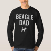 Beagle Dad Tシャツ (正面)