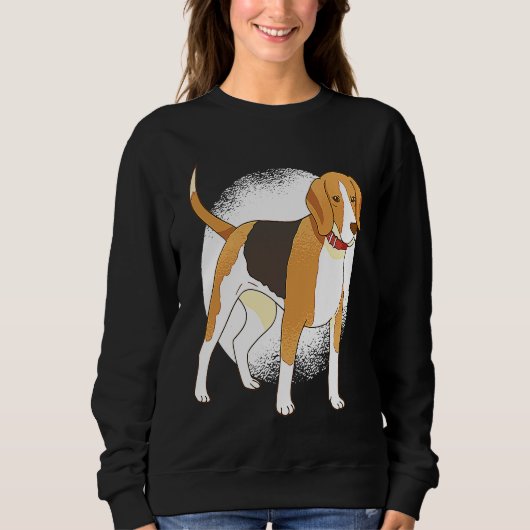 Beagle dog スウェットシャツ (正面)