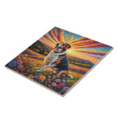 Beagle dog タイル (側面)