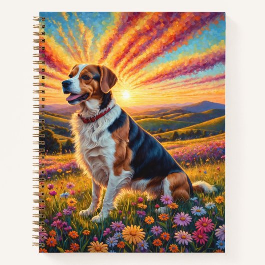 Beagle dog ノートブック (正面)