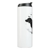 Beagle Dog – ハロウィンムーンシルエットオーバーサイズT タンブラー (回転左)