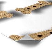 Beagle & Dog Biscuits Poster ポスター (角)