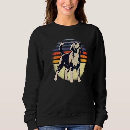 Beagle Dog Breed スウェットシャツ (正面)