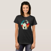 Beagle Dog Breed  21 Tシャツ (正面フル)