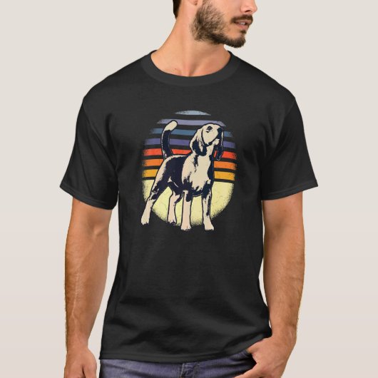 Beagle Dog Breed Tシャツ (正面)