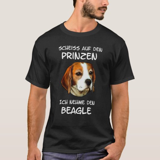 Beagle Dog Breed  Women Men Tシャツ (正面)