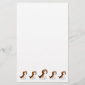 Beagle Dog Design 便箋 (正面)