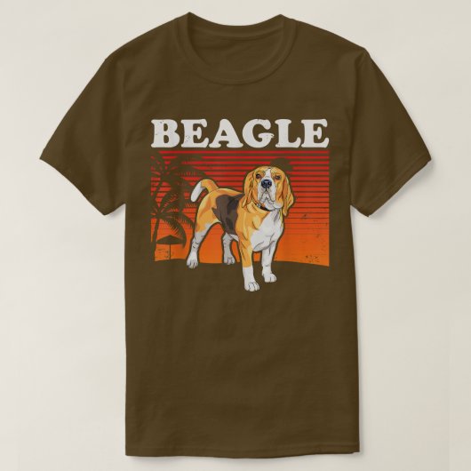 Beagle Dog Dog Owner Beagle Tシャツ (デザイン正面)
