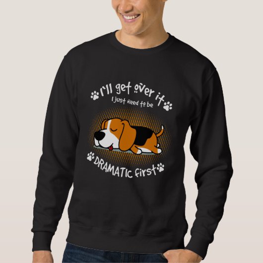 Beagle Dog  for Beagle  & Dog Owners スウェットシャツ (正面)