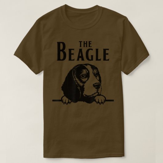 Beagle Funny Dog The Beagle Puppy Pet Animal Fur P Tシャツ (デザイン正面)