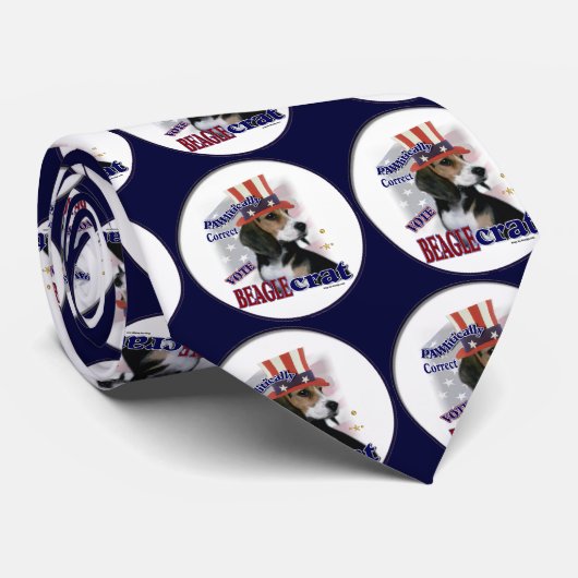 Beagle Gifts ネクタイ (ロール)
