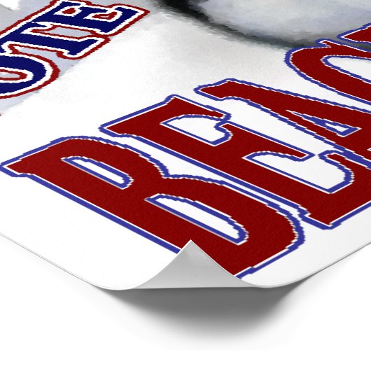 Beagle Gifts ポスター (角)