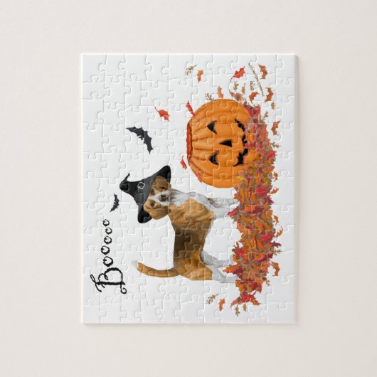 Beagle Halloween ジグソーパズル (縦)