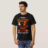Beagle Happy Halloween Crazy Beagle Lady Tシャツ (正面フル)
