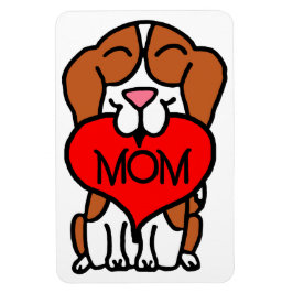 Beagle Heart Mom マグネット