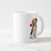 Beagle Love ジャンボコーヒーマグカップ (正面右)