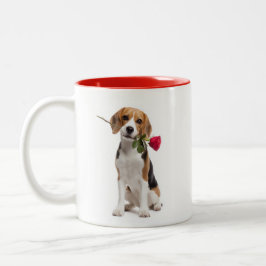 Beagle Love ツートーンマグカップ