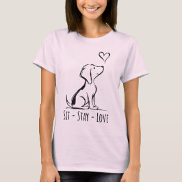 Beagle Love Tシャツ