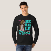 Beagle Mama Beagles Mom Dog Owner Beagle Tシャツ (正面フル)