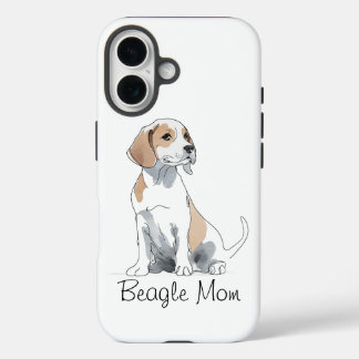 Beagle Mom Premium iPhone 16ケース