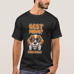Beagle Mother – 犬はペットを育て最高のた母親 Tシャツ