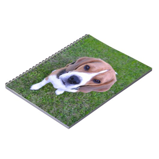 Beagle Portrait Notebook ノートブック (左側)