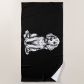 Beagle puppy adorable, family Animal lover Tank To ビーチタオル (正面)