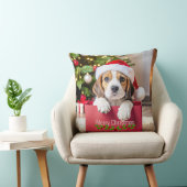 Beagle Puppy Christmas Design, クッション (椅子)