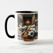 Beagle Santa ‘Define Good’ Christmas Coffee Mug マグカップ (左)