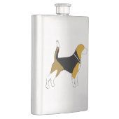 Beagle silhouette.png フラスク (右)