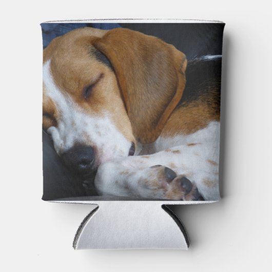 beagle sleeping.png 缶クーラー (正面)