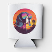 Beagle Sunset Background Shirt, Beagle Mom, Beagle 缶クーラー (正面)