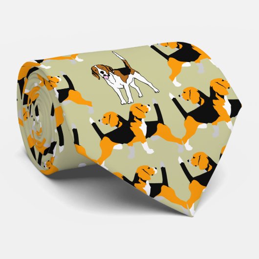 Beagle Variation ネクタイ (ロール)