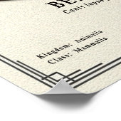 Beagle Zoology Series ポスター (角)