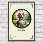 Beagle Zoology Series ポスター
