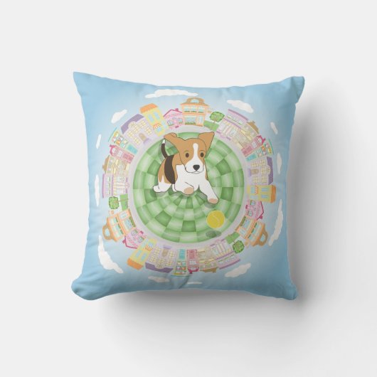 Beagles クッション (正面)